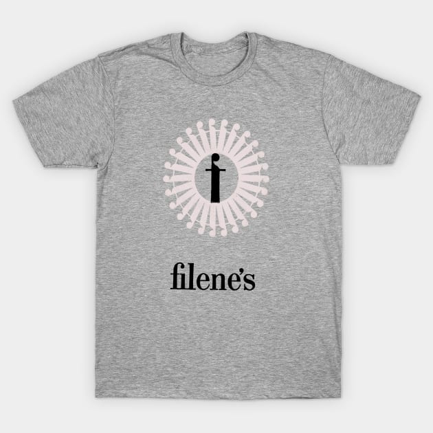 Filene's Department Store - Boston, Massachusetts T-Shirt by EphemeraKiosk